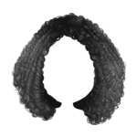 Black Curly