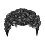 black Hair-men-D0010-(1)