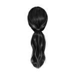 Czarne hair-14-black