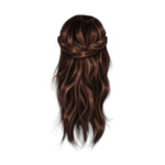 Brązowe K hair-2-chocolate
