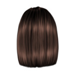 Brązowe K hair-8-chocolate