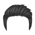 Black hair-man-4-11