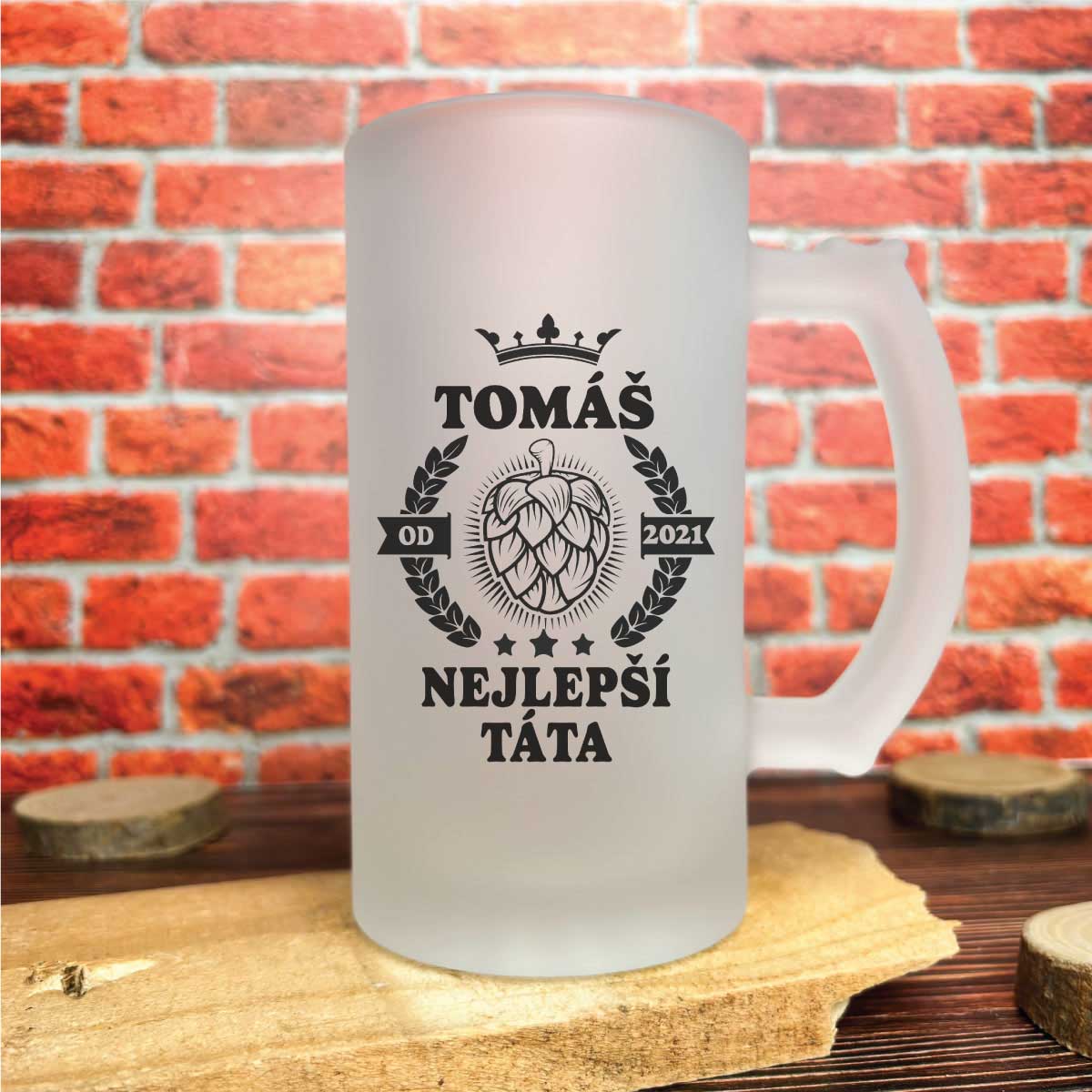 Nejlepší táta - krýgl na pivo